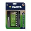 VARTA LCD MULTI CHARGER+ akkutöltő 240V, LED kijelző, FEKETE