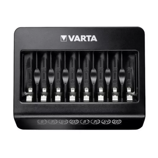 VARTA LCD MULTI CHARGER+ akkutöltő 240V, LED kijelző, FEKETE
