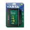 VARTA LCD UNIVERSAL MULTI CHARGER+ akkutöltő 240V, LED kijelző, FEKETE