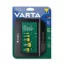 VARTA LCD UNIVERSAL MULTI CHARGER+ akkutöltő 240V, LED kijelző, FEKETE