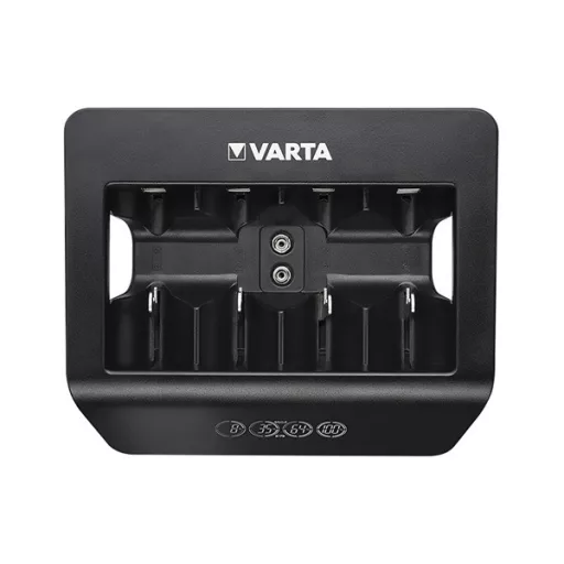 VARTA LCD UNIVERSAL MULTI CHARGER+ akkutöltő 240V, LED kijelző, FEKETE