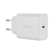   DEVIA ROCKET hálózati töltő Type-C aljzat 45W, PD gyorstöltő, FEHÉR