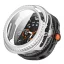 Samsung Watch 8 Classic eSIM 46mm GIGAPACK Műanyag keret BUMPER, ütésállóság + kijelzővédő üveg, EZÜST