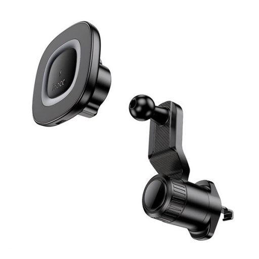 HOCO HW30 autós tartó szellőzőre, 15W, FEKETE