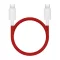 ONEPLUS SUPERVOOC adatkábel Type-C - Type-C, 120cm, PIROS