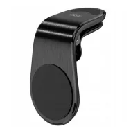   XO C82 autós tartó szellőzőre, szálcsiszolt minta, FEKETE