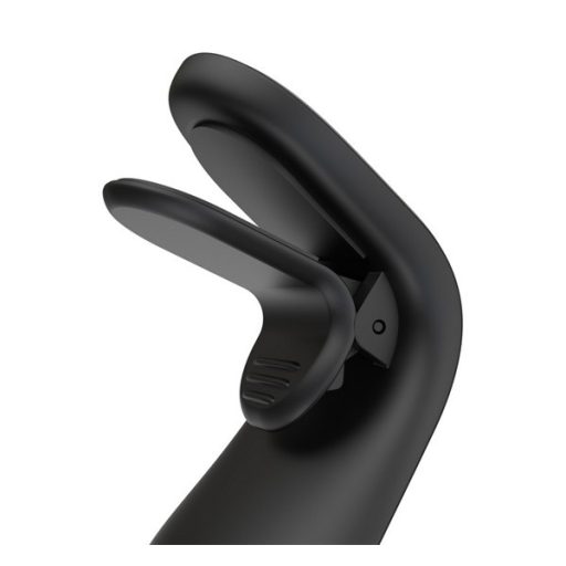 XO C82 autós tartó szellőzőre, szálcsiszolt minta, FEKETE