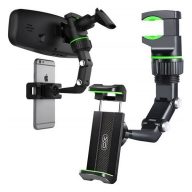   XO C107 autós tartó visszapillantó tükörre, 60-100mm széles, FEKETE