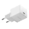 BASEUS PALM hálózati töltő Type-C aljzat 20W, PD gyorstöltő 3.0, FEHÉR