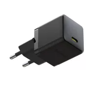   BASEUS PALM hálózati töltő Type-C aljzat 20W, PD gyorstöltő 3.0, FEKETE