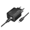 HOCO N55 hálózati töltő 2 USB+2 Type-C aljzat 20W, PD gyorstöltő 3.0 + lightning kábel, FEKETE