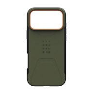   iPhone 17 Pro Max UAG CIVILIAN defender szilikon telefonvédő erős ütésállóság, MagSafe, SÖTÉTZÖLD