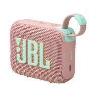   JBL GO4 bluetooth hordozható hangszóró v5.3, IP67 vízálló, RÓZSASZÍN