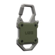   UAG MONARCH műanyag tok extra ütésálló, karabíner, SÖTÉTZÖLD Apple AirTag