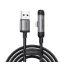 iPhone 14 Plus / 14 Pro Max / 14 Pro JOYROOM S-A56 ENJOYX SERIES adatkábel USB - lightning, 120cm, FEKETE