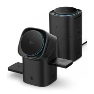   SPIGEN EF223MS asztali töltőállvány 3in1 15W, Qi2, FEKETE