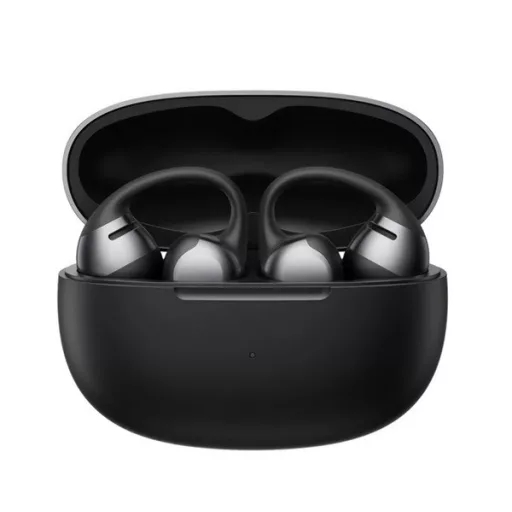 SHOKZ OPENDOTS ONE bluetooth fülhallgató SZTEREO v5.4, zajszűrő + töltőtok, FEKETE