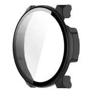   Amazfit Balance 2 GIGAPACK Műanyag keret BUMPER, ütésállóság + kijelzővédő üveg, FEKETE