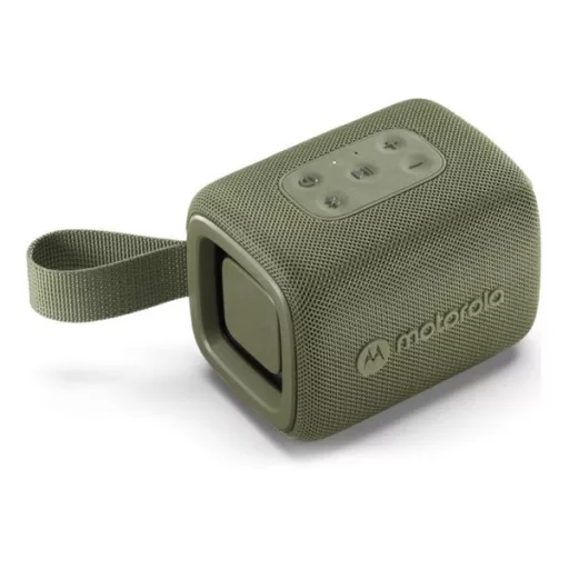 MOTOROLA ROKR 300 bluetooth hordozható hangszóró v5.0, IP67 vízálló, SÖTÉTZÖLD