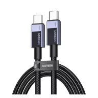  UGREEN L512 adatkábel Type-C - Type-C, 100cm, SÖTÉTSZÜRKE