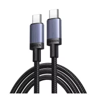   UGREEN L528 adatkábel Type-C - Type-C, 200cm, SÖTÉTSZÜRKE