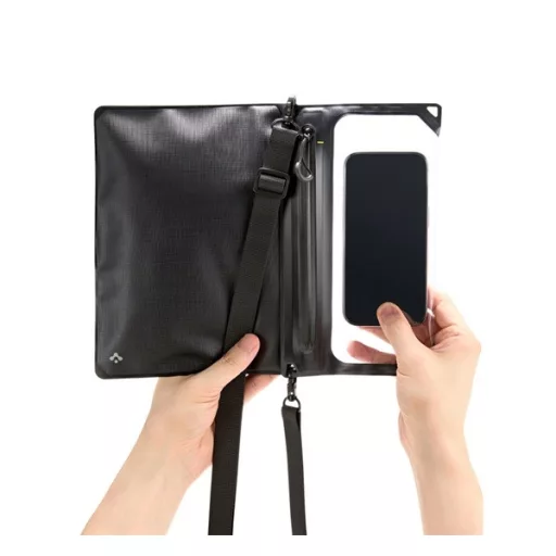 SPIGEN A640 vízhatlan/vízálló tok, AQUA univerzális, 6.9" méret, FEKETE
