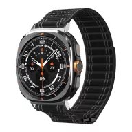   Samsung Watch Ultra eSIM 47mm SPIGEN WBF0 pótszíj egyedi méret, állítható, FEKETE