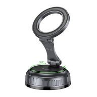 HOCO H92 autós tartó műszerfalra, összehajtható, FEKETE