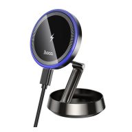   HOCO HW33 autós tartó műszerfalra, összehajtható, FEKETE