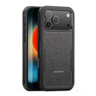   iPhone 17 Pro Max DUX DUCIS SHLD defender szilikon telefonvédő erős ütésállóság, terep minta, FEKETE