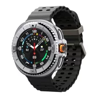   SPIGEN BEZEL TUNE PRO PILOT műanyag óra keret rozsdamentes acél lünetta, ütésállóság, EZÜST