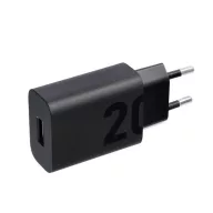   MOTOROLA hálózati töltő Type-C aljzat 20W, gyorstöltő, FEKETE