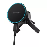   SPIGEN ESSENTIAL EV15MAQ autós tartó szellőzőre, Qi2, FEKETE