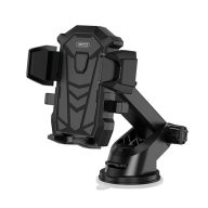 XO C76 autós tartó műszerfalra, 4-7" méret, FEKETE