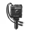 XO CC66 autós töltő USB+Type-C aljzat 104W, PD gyorstöltő + fix Type-C+Lightning kábel, FEKETE