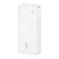   USAMS PB83 vésztöltő 2 USB+Type-C 20000mAh, PD gyorstöltő, FEHÉR