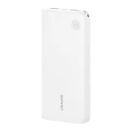   USAMS PB83 vésztöltő 2 USB+Type-C 10000mAh, PD gyorstöltő, FEHÉR