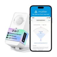   MEROSS MS600MA okos jelenlét érzékelő Wifi, Matter kompatibilis, FEHÉR