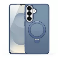   Samsung S26 DUX DUCIS YIND szilikon telefonvédő ütésállóság, kitámasztó, SÖTÉTKÉK