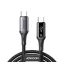 JOYROOM STARTALK adatkábel Type-C - Type-C, 120cm, FEKETE