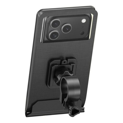 USAMS ZJ083 kerékpáros és motoros telefontartó kormányra rögzíthető, 4.7-7.2" méret, FEKETE