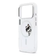   iPhone 17 Pro KARL LAGERFELD IML PEEKABOO MAGSAFE szilikon telefonvédő ütésállóság, MagSafe, ÁTLÁTSZÓ