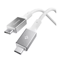   SPIGEN ESSENTIAL EB24015CC adatkábel Type-C - Type-C, 150cm, FEHÉR