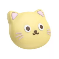   HOCO E91D bluetooth nyomkövető kulcstartóra, iOS kompatibilis + szilikon tok, BÉZS