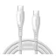 JOYROOM VIBRANT adatkábel Type-C - Type-C, 120cm, FEHÉR