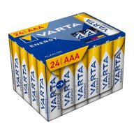 VARTA ENERGY CUBE tartós elem AAA, alkáli, 24db/csomag