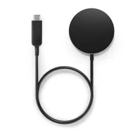 Designed for SAMSUNG töltő Type-C, Qi2, FEKETE