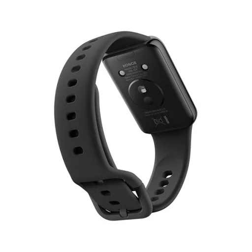 HONOR BAND 10 okoskarkötő aktivitásmérő, szilikon szíj, FEKETE