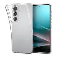   Samsung S26 SPIGEN LIQUID CRYSTAL szilikon telefonvédő ütésállóság, légpárnás sarok, ÁTLÁTSZÓ