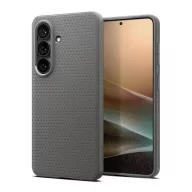   Samsung S26 Plus SPIGEN LIQUID AIR szilikon telefonvédő ütésállóság, rombusz, SÖTÉTSZÜRKE